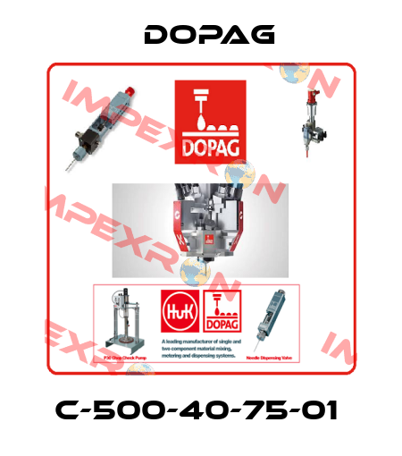 C-500-40-75-01  Dopag