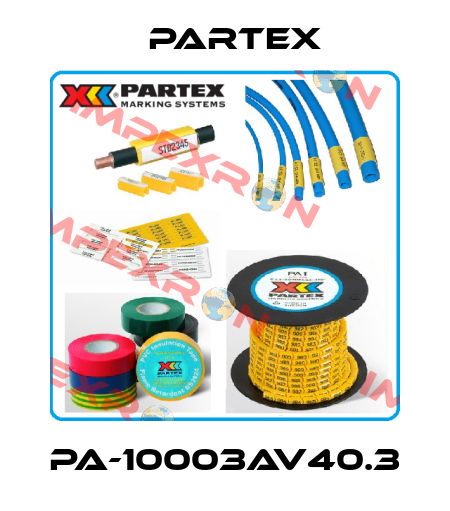PA-10003AV40.3 Partex