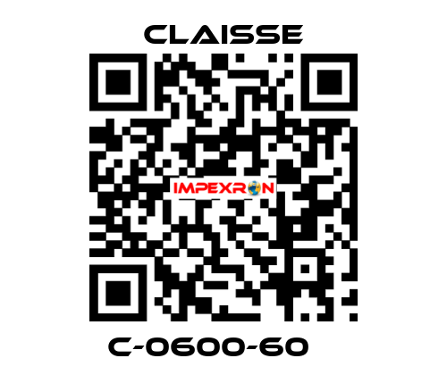 C-0600-60    Claisse