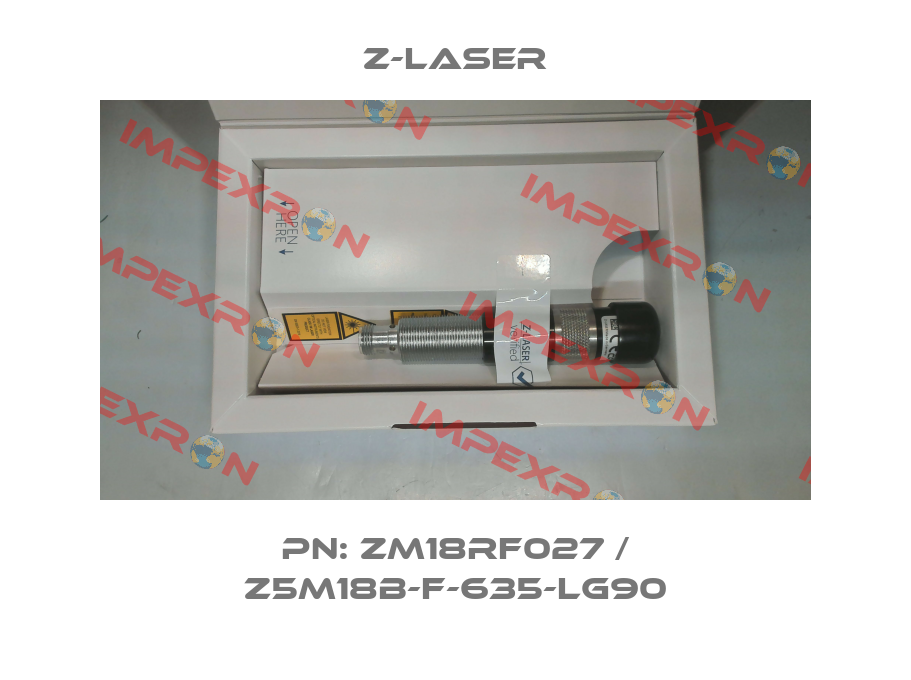 PN: ZM18RF027 / Z5M18B-F-635-lg90 Z-LASER