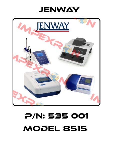 P/N: 535 001 Model 8515  Jenway