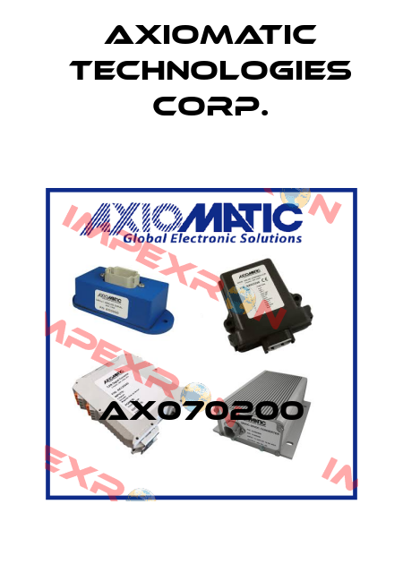 AX070200 Axiomatic Technologies Corp.