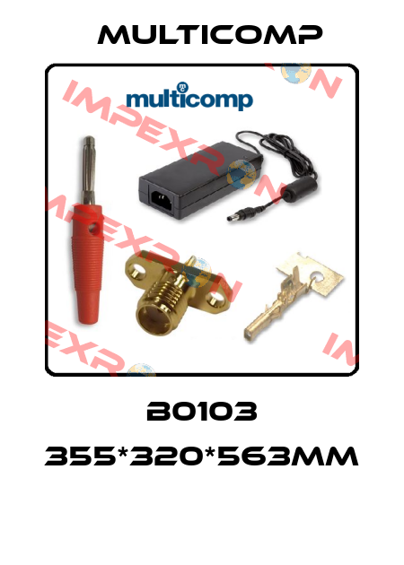 B0103 355*320*563MM  Multicomp