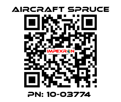 PN: 10-03774  Aircraft Spruce