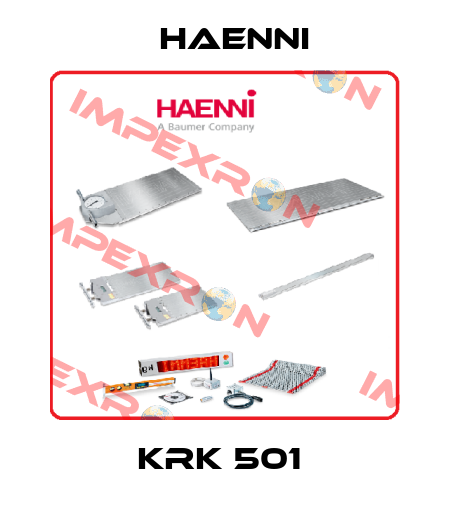 KRK 501  Haenni