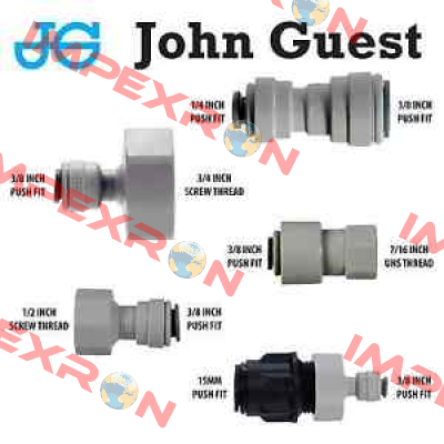 CI221212V - 3/8-3/8"  John Guest