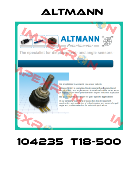 104235  T18-500  ALTMANN