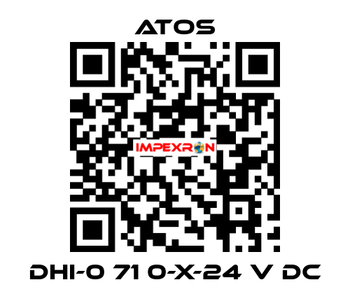 DHI-0 71 0-X-24 V DC Atos