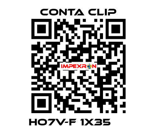 HO7V-F 1X35      Conta Clip