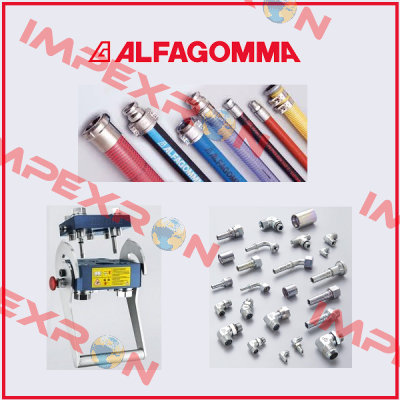 11/2" 4SH (42L FLAT)+842L-90 DEGREE) L:380 MM Alfagomma