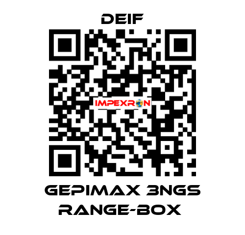 GEPIMAX 3NGS RANGE-BOX  Deif