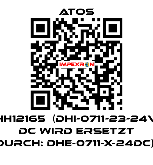HH12165  (DHI-0711-23-24V DC WIRD ERSETZT DURCH: DHE-0711-X-24DC)  Atos