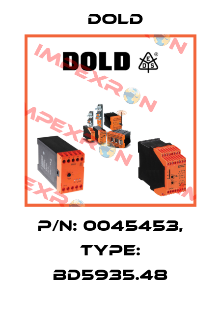 p/n: 0045453, Type: BD5935.48 Dold