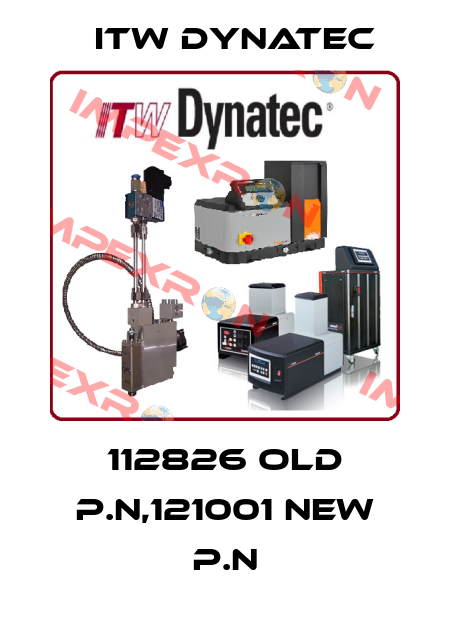 112826 old p.n,121001 new p.n ITW Dynatec