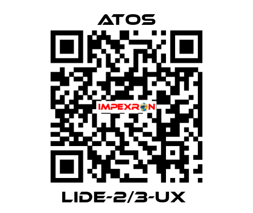LIDE-2/3-UX  Atos