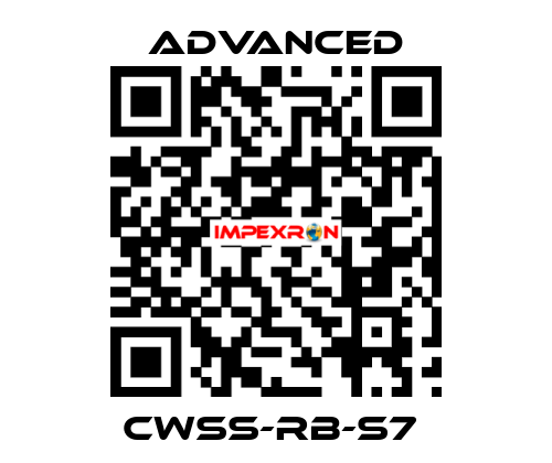 CWSS-RB-S7  Advanced