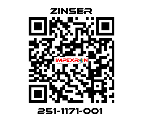  251-1171-001  Zinser