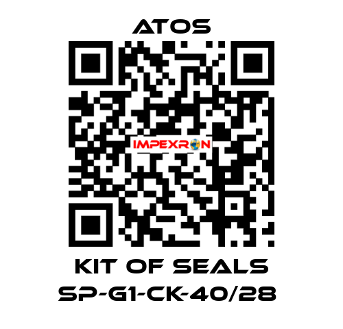 Kit of seals SP-G1-CK-40/28  Atos