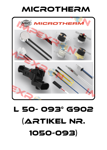 L 50- 093° G902 (Artikel Nr. 1050-093) Microtherm