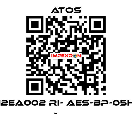 12EA002 RI- AES-BP-05H - ОЕМ Atos