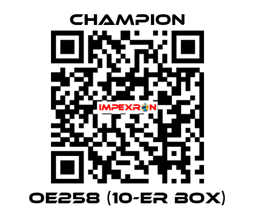 OE258 (10-er box) Champion