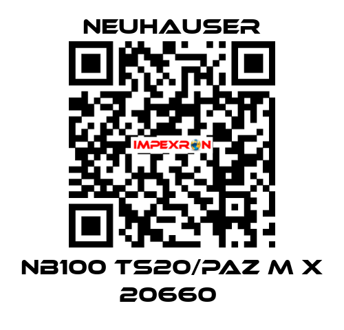 NB100 TS20/PAZ M X 20660  Neuhauser