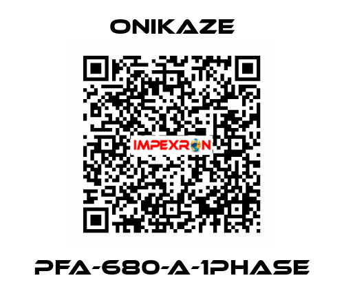 PFA-680-A-1PHASE Onikaze