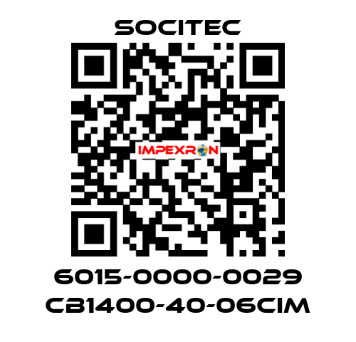 6015-0000-0029 CB1400-40-06CIM Socitec