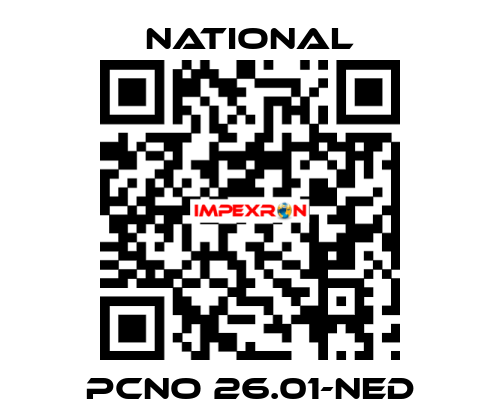 PCNO 26.01-NED National