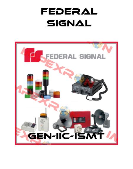 GEN-IIC-ISMT FEDERAL SIGNAL