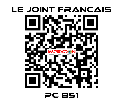 PC 851 LE JOINT FRANCAIS