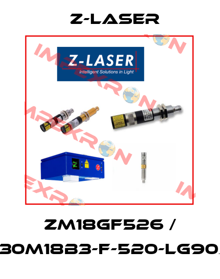 ZM18GF526 / Z30M18B3-F-520-lg90a Z-LASER