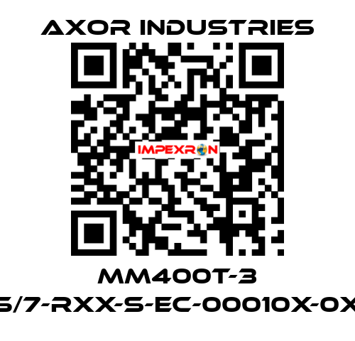 MM400T-3 5/7-RXX-S-EC-00010X-0X Axor Industries