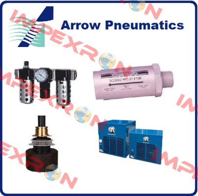 R161L Maximum Pressure 250 PSIG Air Regulator Arrow Pneumatics