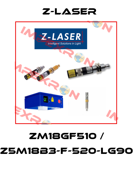 ZM18GF510 / Z5M18B3-F-520-lg90 Z-LASER