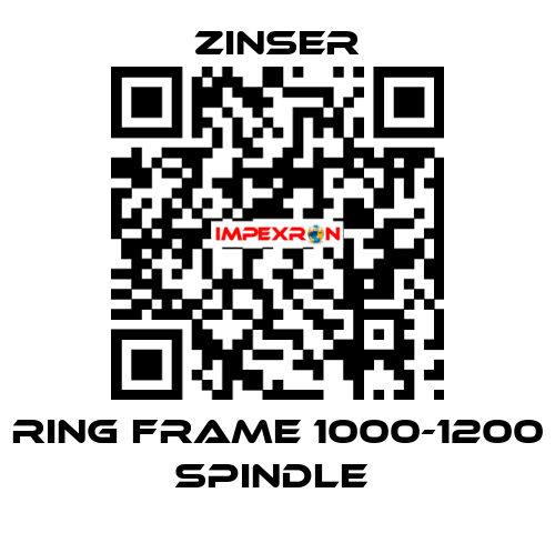 RING FRAME 1000-1200 SPINDLE  Zinser