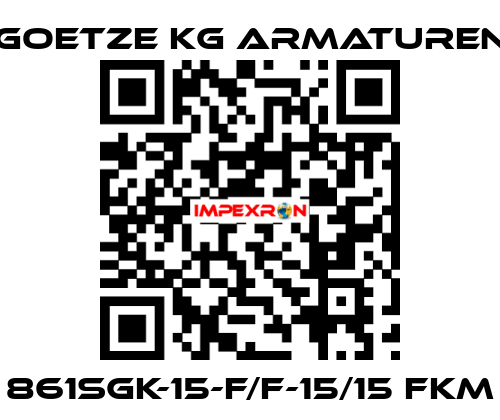 861sGK-15-f/f-15/15 FKM Goetze KG Armaturen