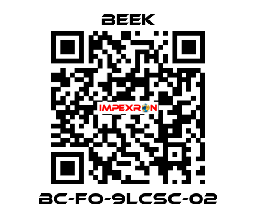 BC-FO-9LCSC-02 Beek