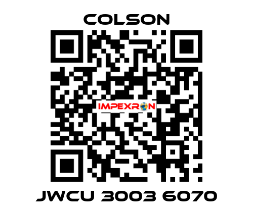 JWCU 3003 6070 Colson