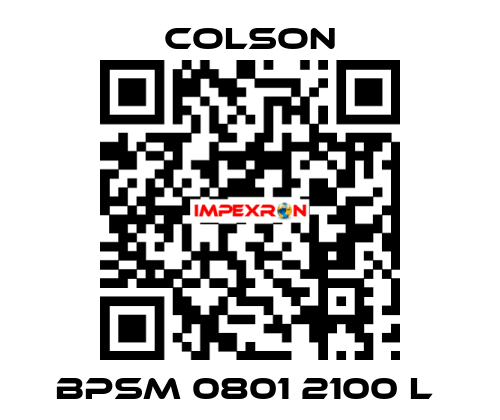 BPSM 0801 2100 L  Colson