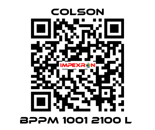 BPPM 1001 2100 L  Colson