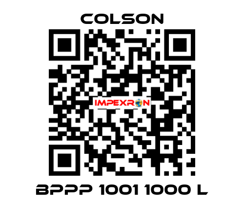 BPPP 1001 1000 L Colson
