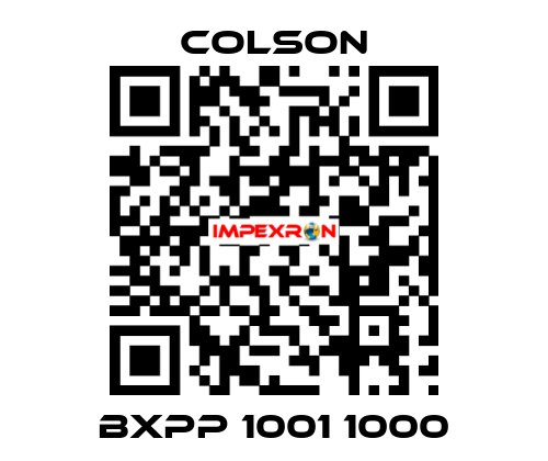 BXPP 1001 1000 Colson