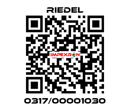 0317/00001030 Riedel