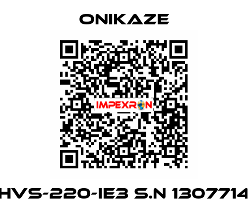 HVS-220-IE3 S.N 1307714 Onikaze