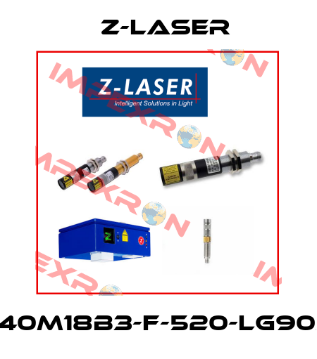 Z40M18B3-F-520-lg90a Z-LASER