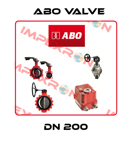DN 200 ABO Valve