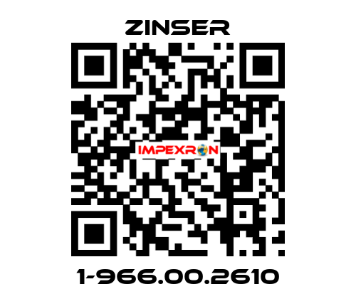 1-966.00.2610 Zinser