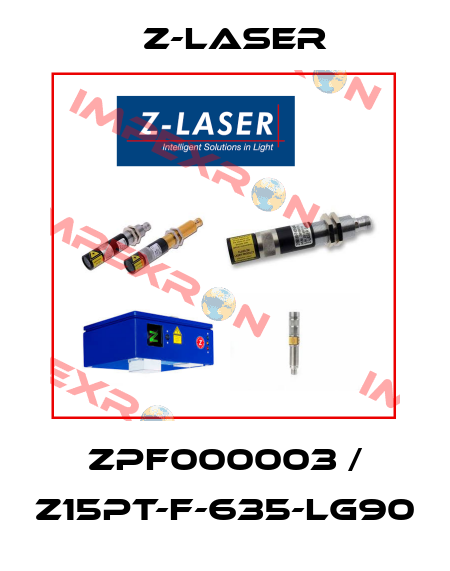 ZPF000003 / Z15PT-F-635-lg90 Z-LASER