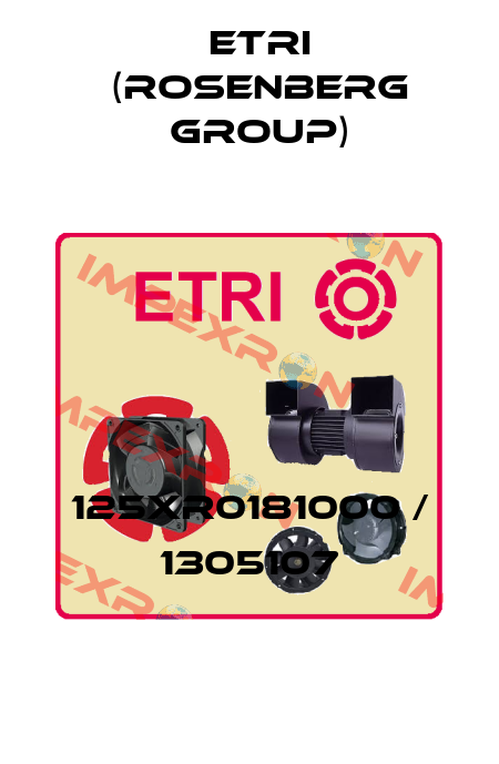 125XR0181000 / 1305107 Etri (Rosenberg group)